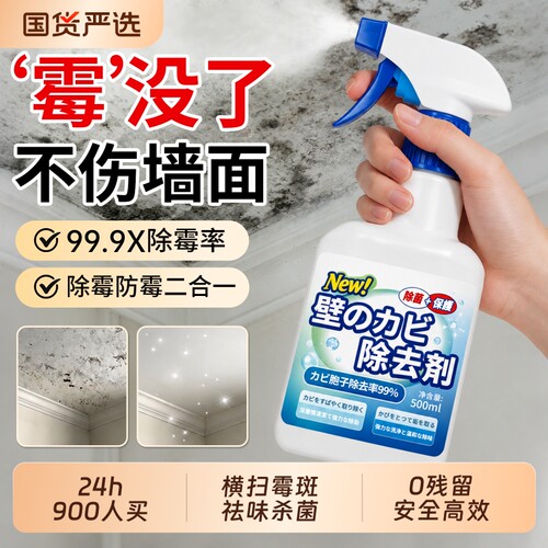墙体除霉剂去霉斑霉菌味清洁神器