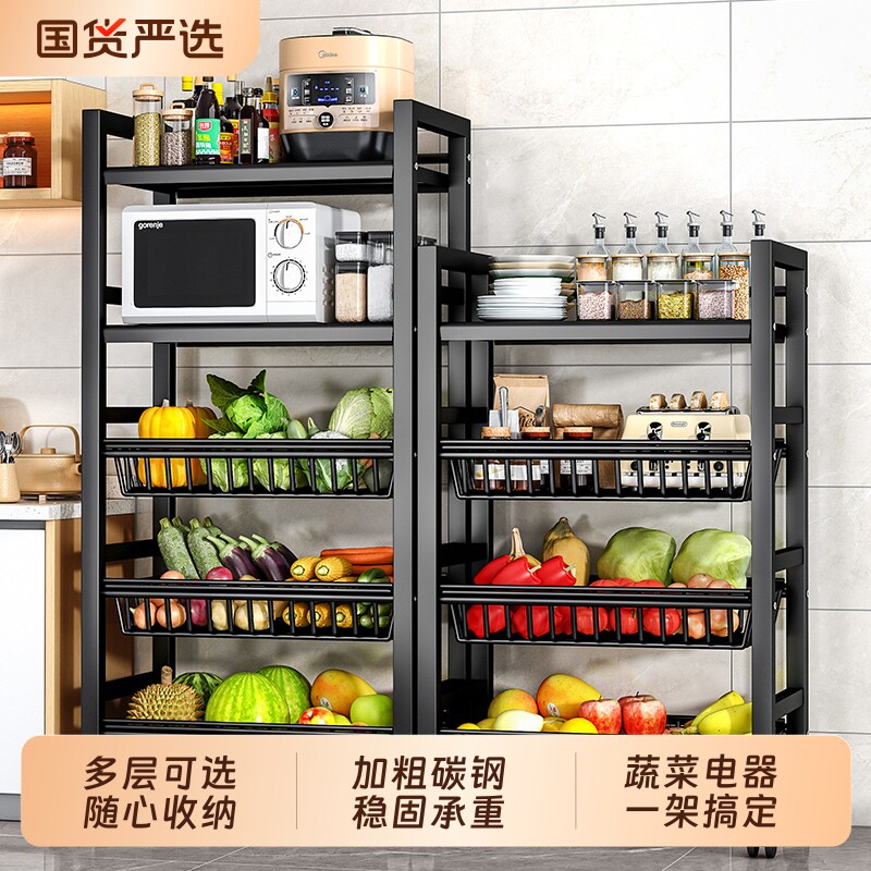 家用碳钢储物收纳架大容量置物架图片
