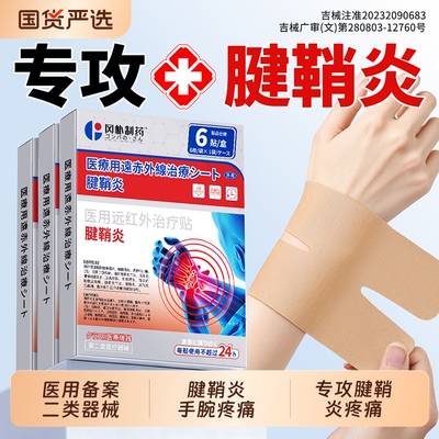 腱鞘炎手腕手指疼痛消肿止痛贴