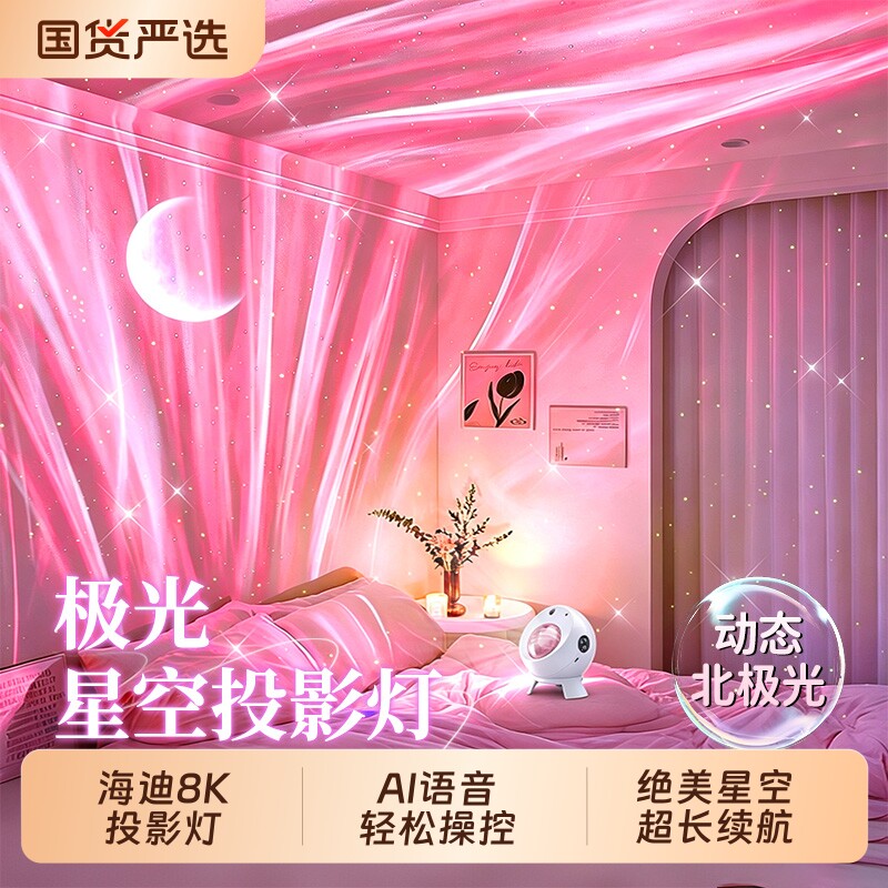【超5000次加购】北极光星空灯图片