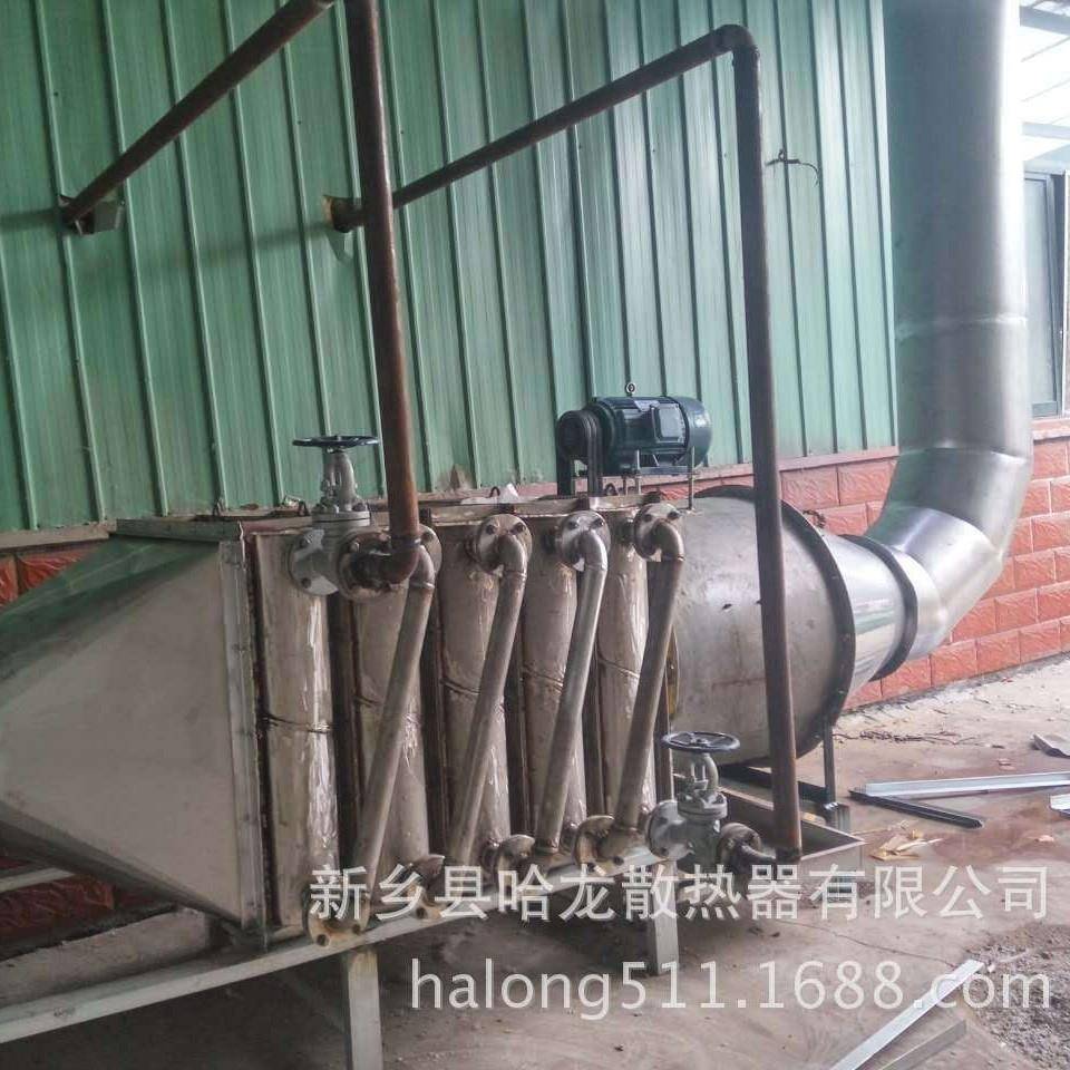 翅片管散热器烟道内臭氧处理器