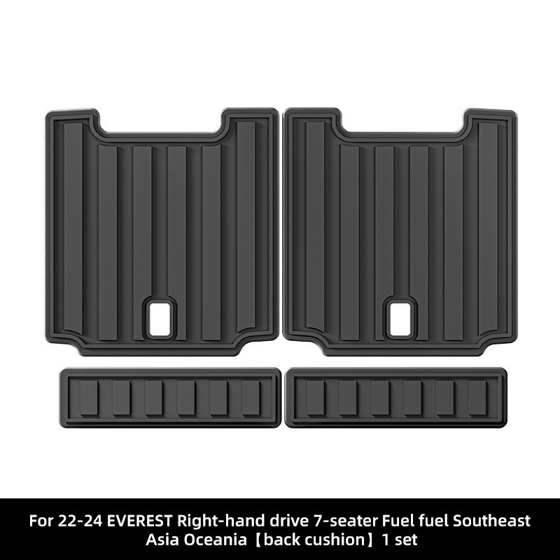 适用于22-24款福特撼路者右舵汽车脚垫全TPE脚垫专车专用脚垫跨境