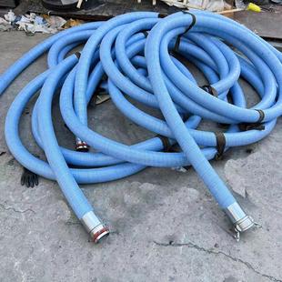 胶管矿用钢丝编织胶管排吸泥隧道高压胶管输油输水管 大口径法兰式