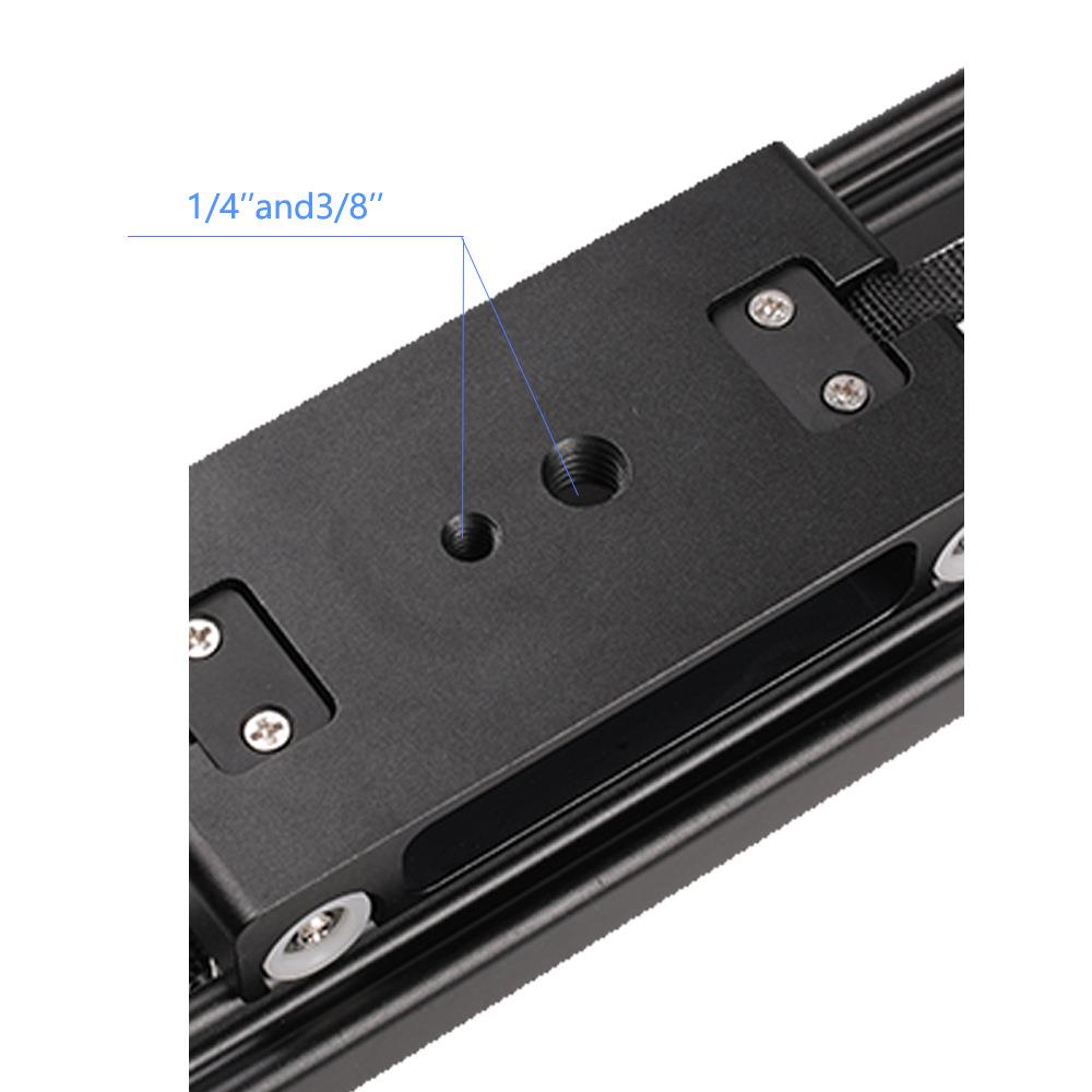 卡利欧 单反相机三脚架轨道 FT40/50CM伸缩增距阻尼滑轨 5D35D2