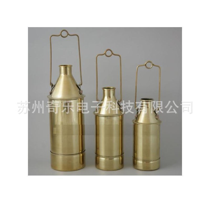 加重采样器铜质不锈钢采样瓶薄壁石油化工油品取样器