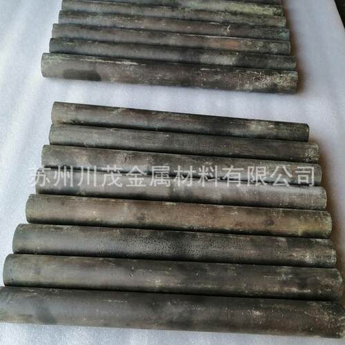 钼棒 金属钼Mo1实心圆棒 TZM钼锆钛合金棒 直径10*110mm黑皮棒