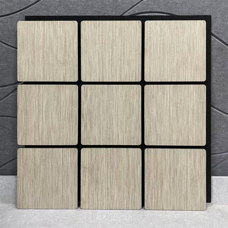 六边形不规则木质格栅板 木质MDF吸音板墙面 自由拼装木质厂家