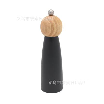 跨境创意研磨器蘑菇头手动胡椒研磨器橡胶木研磨工具 研磨器 手动