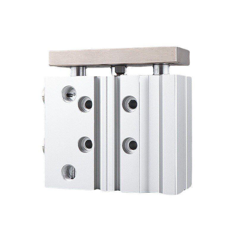 三轴导杆气缸SMC型MGPM缸径63-80-100X50/80/200三杆气缸厂家直供