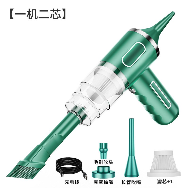 便携式无线手持吸尘器车载家用大吸力充电汽车小型迷你吸尘器跨境