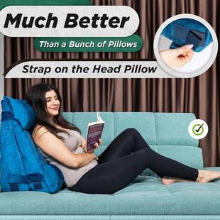 楔形枕头套装术后记忆棉床头背部腿部可调节睡眠午睡靠垫孕妇老人