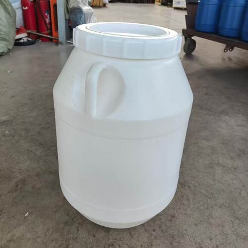 50升塑料桶一体提梁包装桶50升圆形塑料桶庆云化工50L圆桶螺旋盖