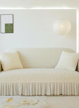 S2V全包一体沙发套罩万能通用型直排沙发套松紧通用型轻奢加厚沙