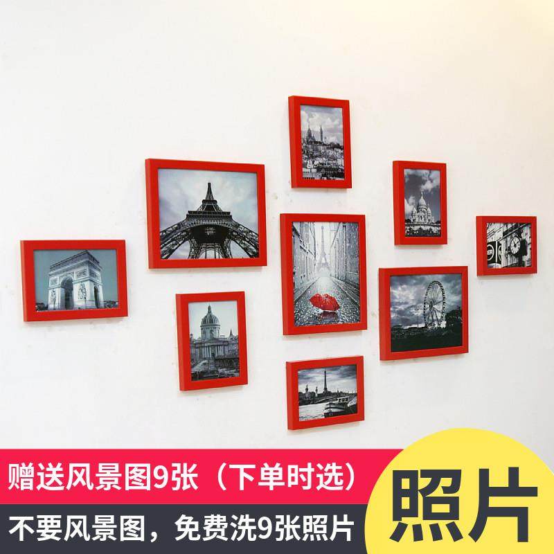 墙壁相框挂墙创意组合洗照片照片墙定制结婚纱照画框照片冲印,家居饰品,照片墙,淘宝优惠券,粉丝福利购,淘宝优惠卷