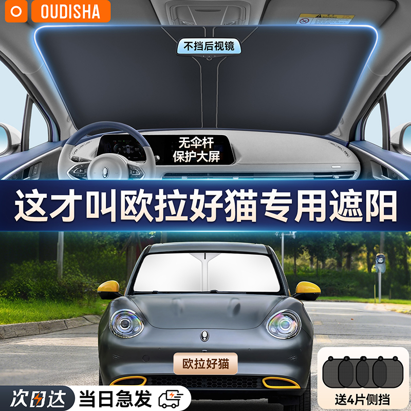 【欧拉好猫专用】遮阳前挡