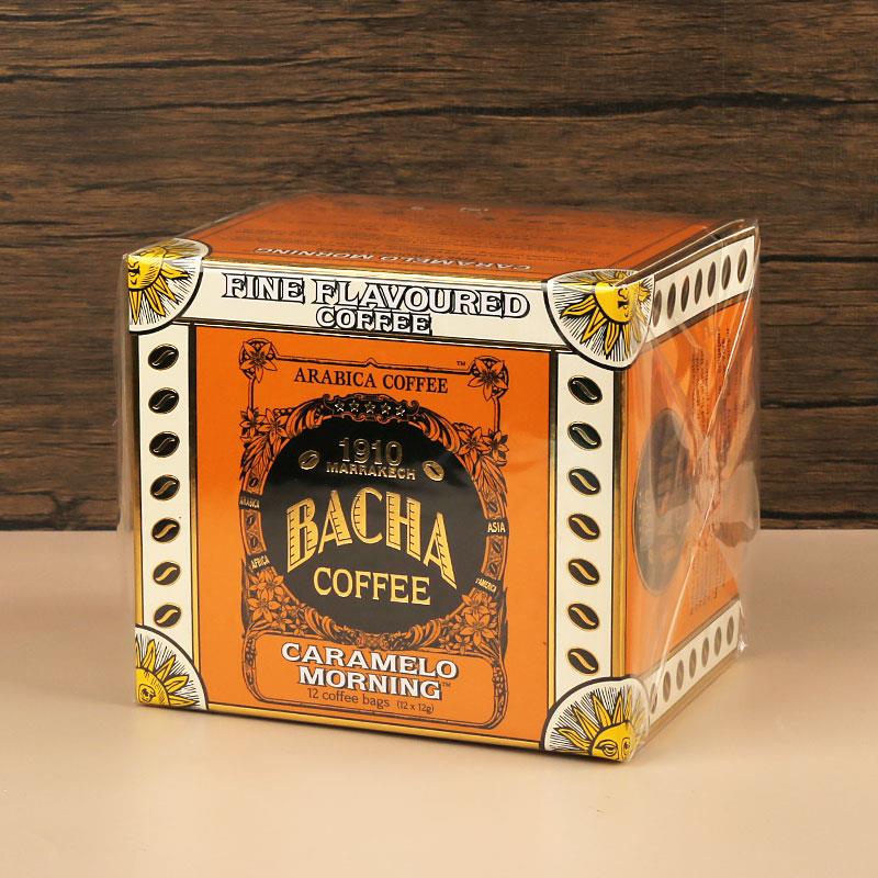 新加坡Bacha Coffee网红咖啡焦糖清晨挂耳咖啡礼盒下午茶144g