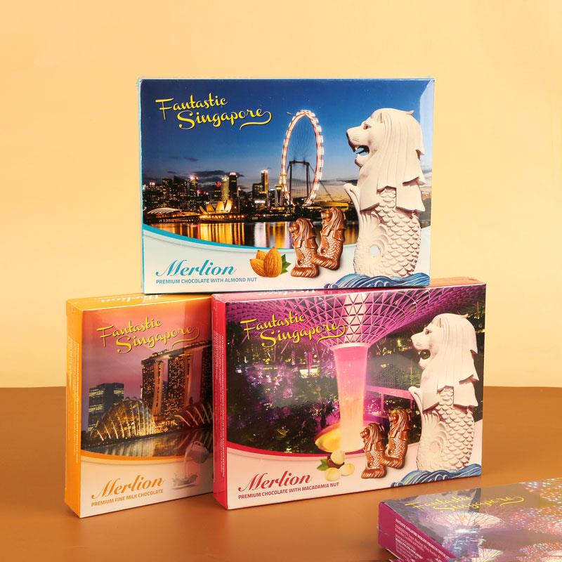 新加坡狮城manly牛奶巧克力零食伴手礼下午茶零食网红merlion75g