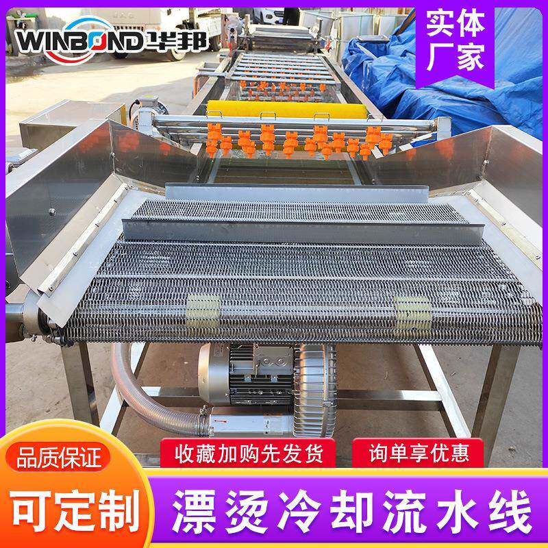甜玉设米预煮煮机带丝漂ADF烫杀青备 藕片牛蒡漂烫蒸线山野菜清海