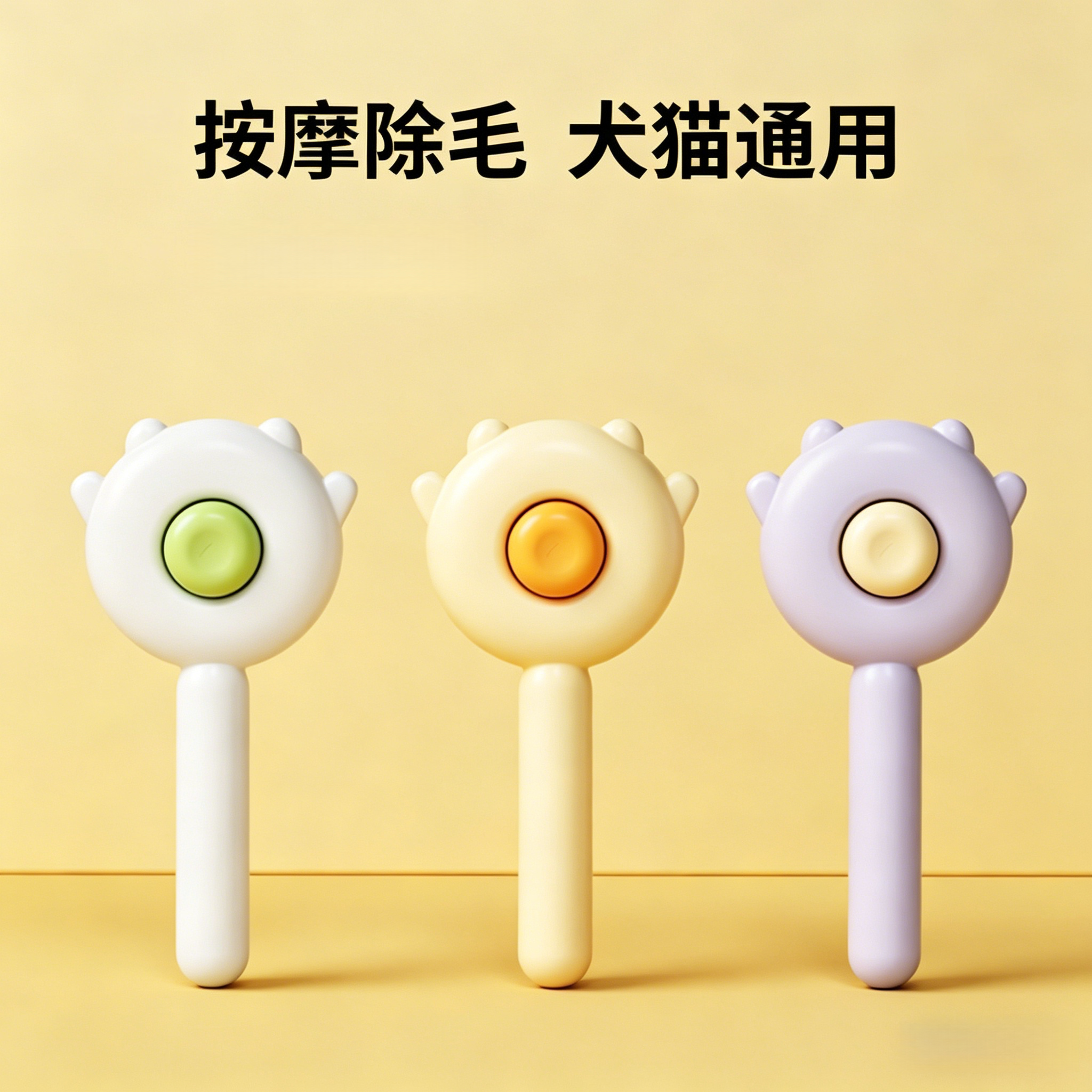 座山熊宠物强力除毛针梳