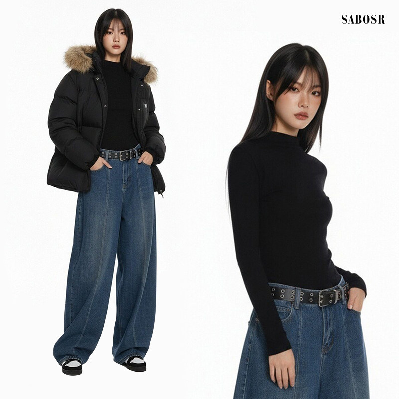 黑色内搭修身半高领长袖女t恤2026新款打底衫纯棉打底衣绒,女装/女士精品,T恤,淘宝优惠券,粉丝福利购,淘宝优惠卷