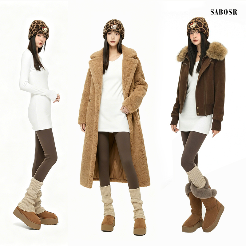 白色内搭打底衫中长款遮屁股修身