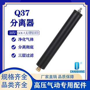 30mpa高压充气泵外置油水分离器s4500psi气泵空气过滤三层过滤Q37
