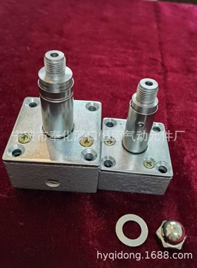 电磁阀先导头五金配件气动元件K23D-3方先导头