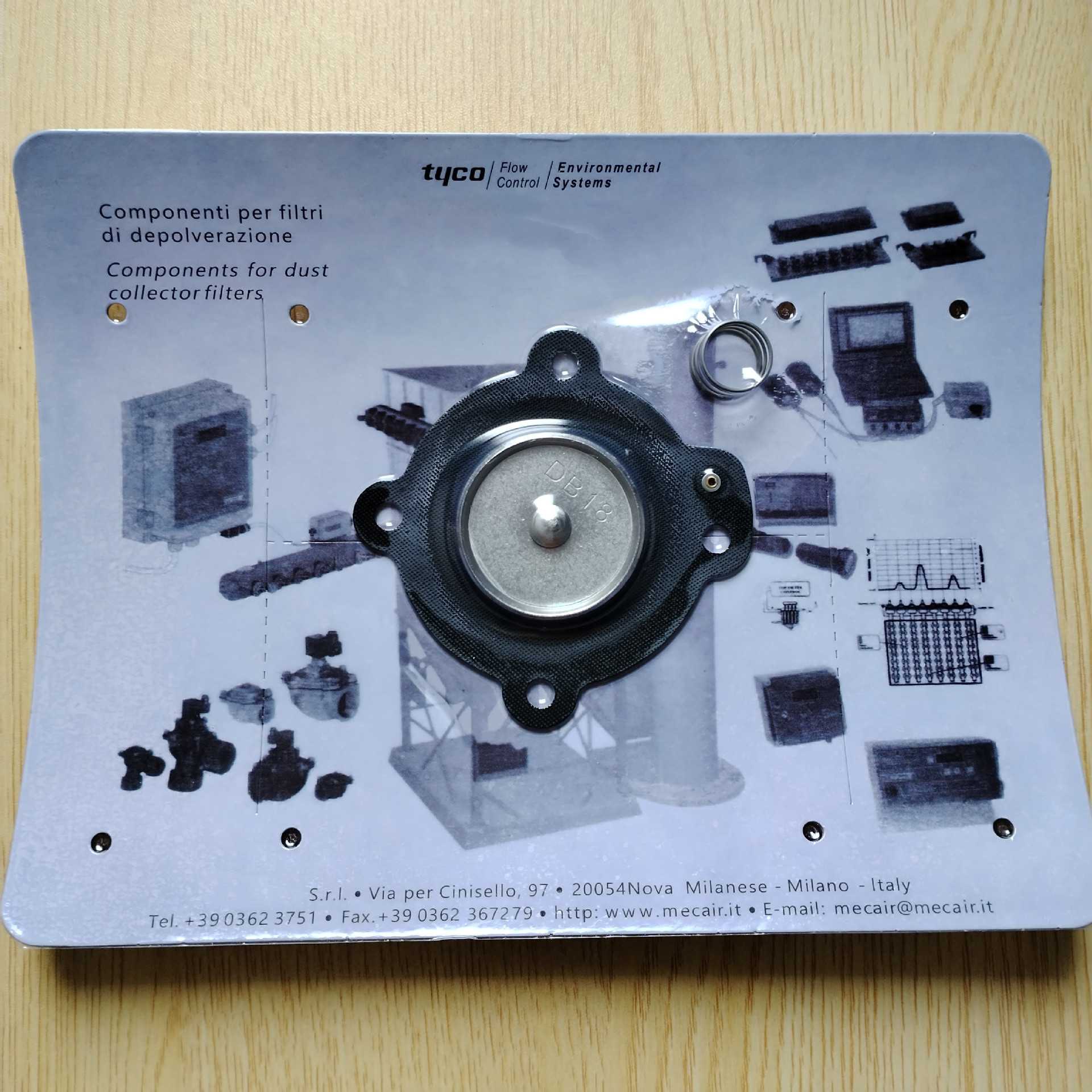 马佳尔MECAIR脉冲阀膜片维修包DB18 VNP208 VEP208 VNP308 VEM308