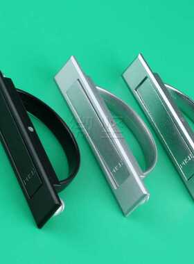 微坚 LS707砂/亚 机箱柜门内嵌式隐形拉手 PL005 环形把手 现货