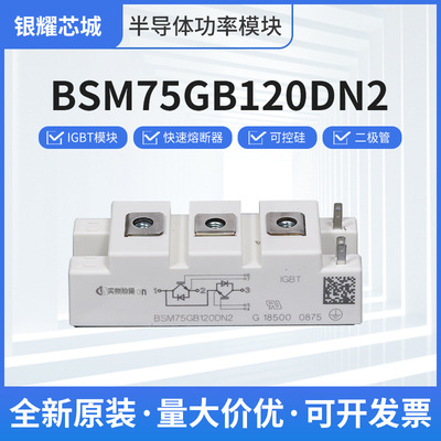 全新可控硅BSM75GB120DN2供应 IGBT功率模块可控硅晶闸管现货