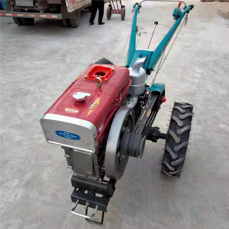 手扶拖拉机旋耕整地机 农田耕整犁地机 小型手扶微耕铺地膜
