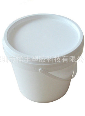 5升5L5KG小口塑料桶堆码 白色蓝色化工桶 包装桶周转桶