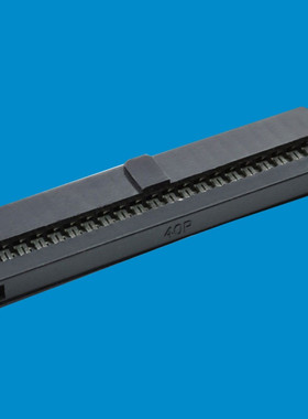 厂家供应FC-40P2.0MM间距IDC插头连接器盘装黑色PBT材料再生