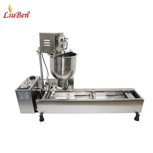 商用全自动甜甜圈机多拿滋油炸机电动唐纳滋油炸锅电自动甜甜圈机