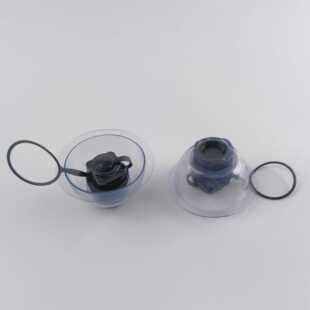 PVC碗状螺旋气塞塑胶充气气嘴皮划船充气艇塞子充气配件