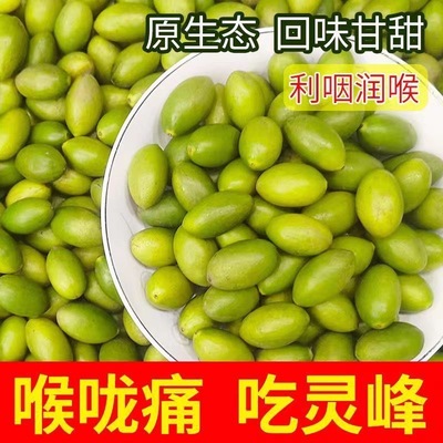 潮汕灵峰老树青橄榄酥脆生吃