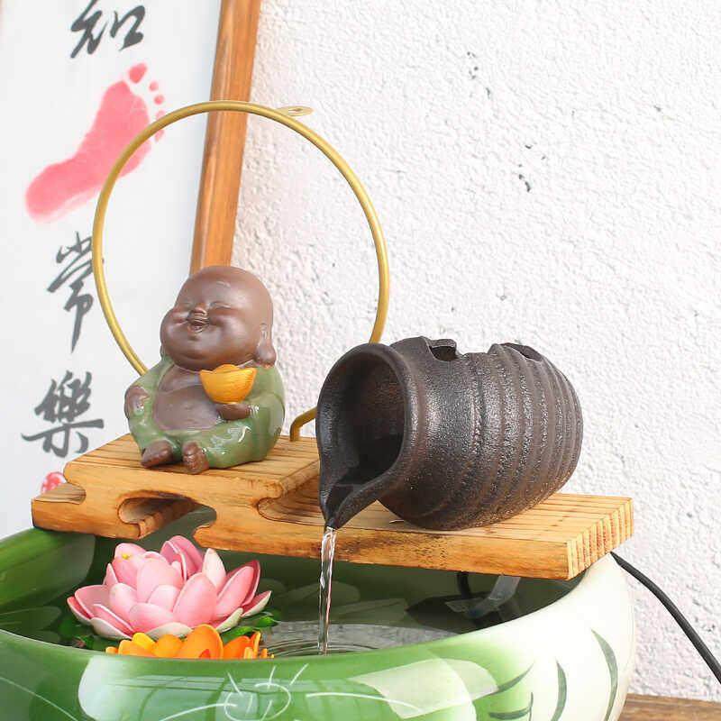 鱼缸流水摆件装饰品古法养鱼流水陶罐增氧过滤水循环鱼缸造景配件,家居饰品,流水摆件,淘宝优惠券,粉丝福利购,淘宝优惠卷