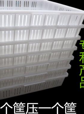 44豆腐筐 加厚家用豆腐模具 白色pp塑料老豆腐框商用豆制品盒压板