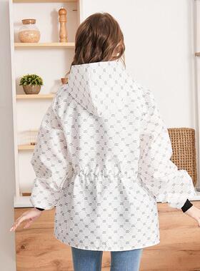 厨房女长袖罩衣防水防油围裙家用餐饮专用2025新款网红工作服定制