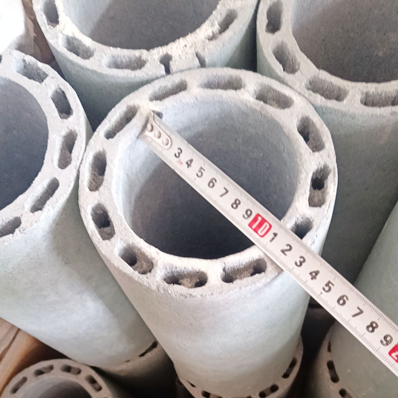 优选碳化硅圆炉芯无底明暗丝电炉膛圆形工业圆炉管坩埚 200*300 2