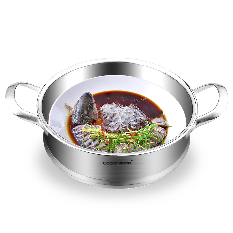 304不锈钢德国蒸格可以配店铺里的汤锅 蒸笼抽蒸屉家用蒸层子蒸篦