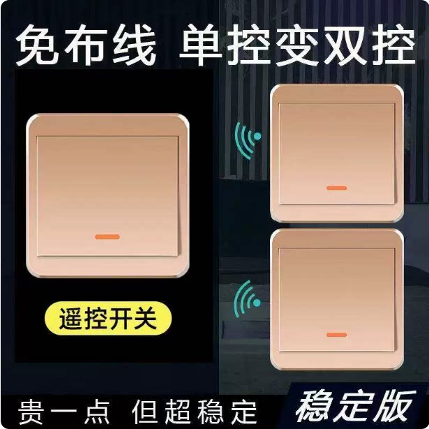 德国进口无线遥控电灯开关|免