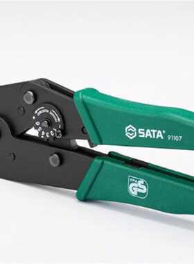 世达强力不绝缘端子压线钳91107-端子钳U型/Y型压接钳子