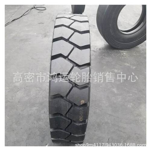现货 供应朝阳10.00-20叉车轮胎1000-20工业实心轮胎