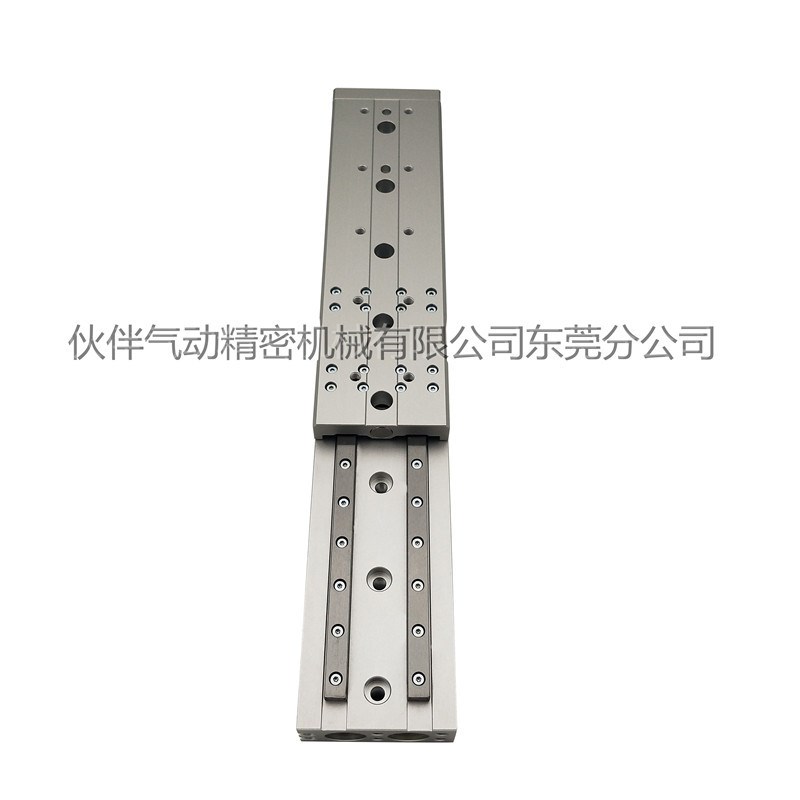 亚德客型滑台气缸HLQL/HLQ16-40/50/75S/SA/SAS/BS/BF/AF循环滚珠