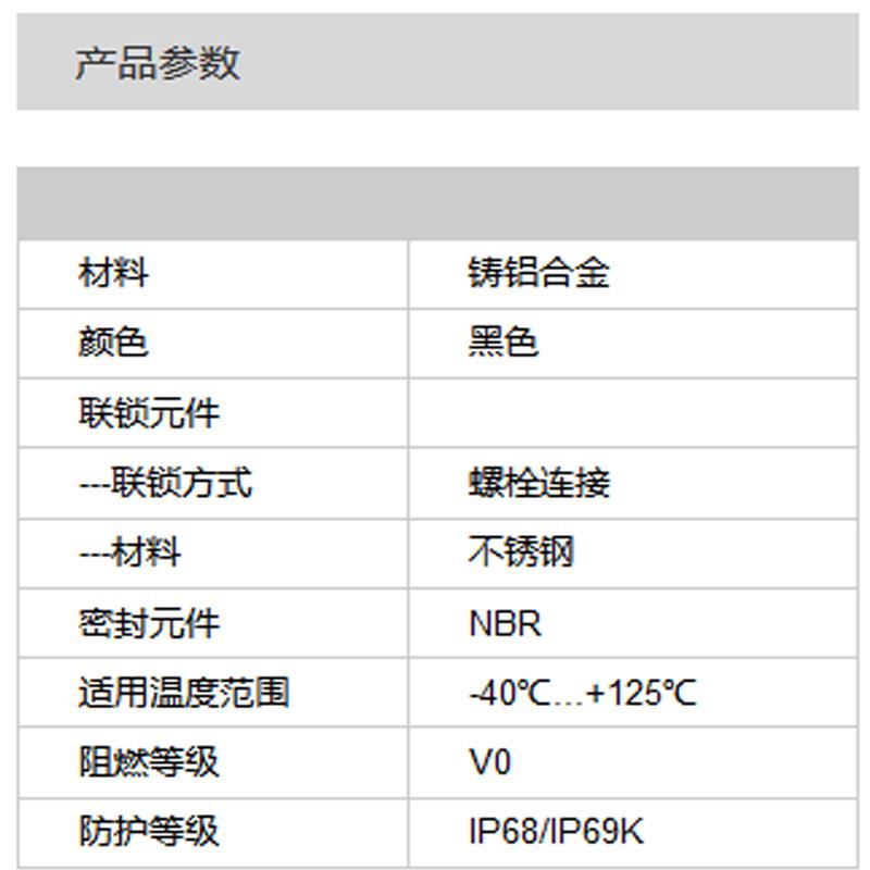 WAIN/唯恩HP24B/HTEH2SPG211136244205011防护外壳PG21