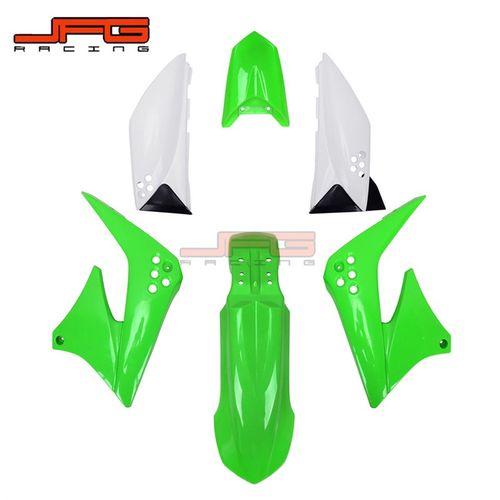 越野摩托车KLX150S 09-12改装配件塑料件前后挡泥板前后侧板