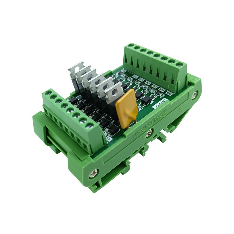 6路PLC工业驱动放大板 继电器模组模块输出通用款控制板 厂家