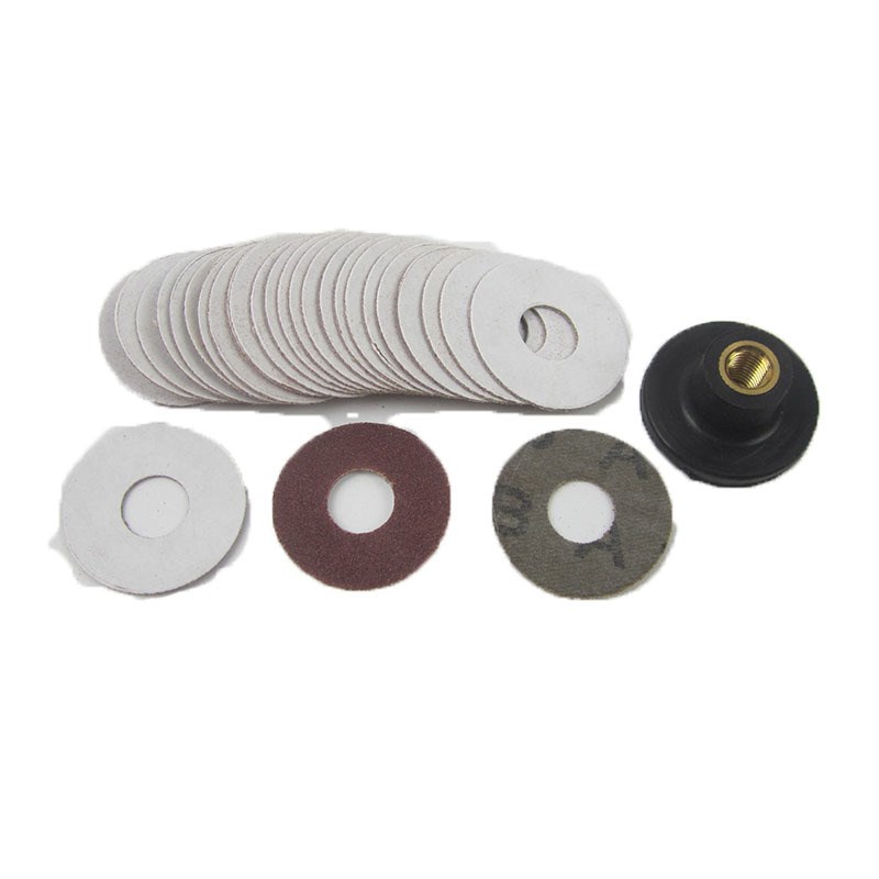 日本UHT气动砂纸片SIAS自粘式砂纸片弯头打磨机圆砂纸30MM