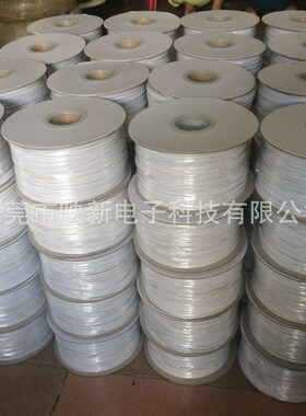 黑色扎线机专用2MM宽1000米铁线扎带PVC  带轴包塑镀锌铁丝包胶线